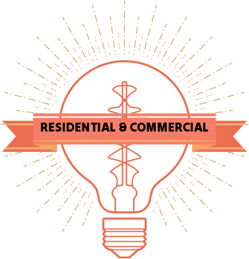 residential & commercial badge